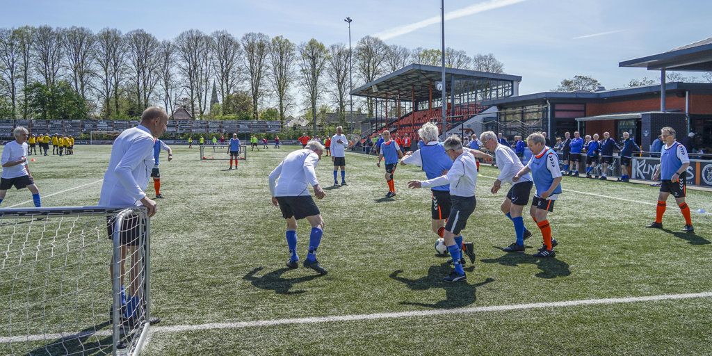 Wandelvoetbal bij De Treffer. Foto: PR