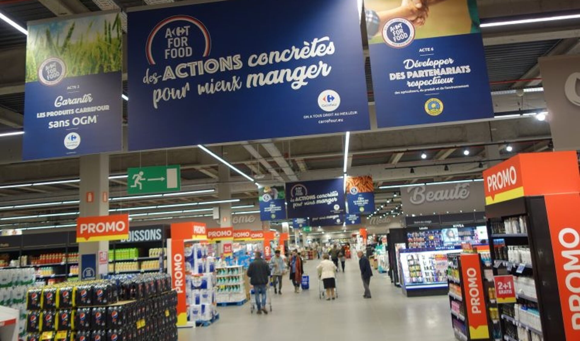 Carrefour is als flitsbezorger onnavolgbaar