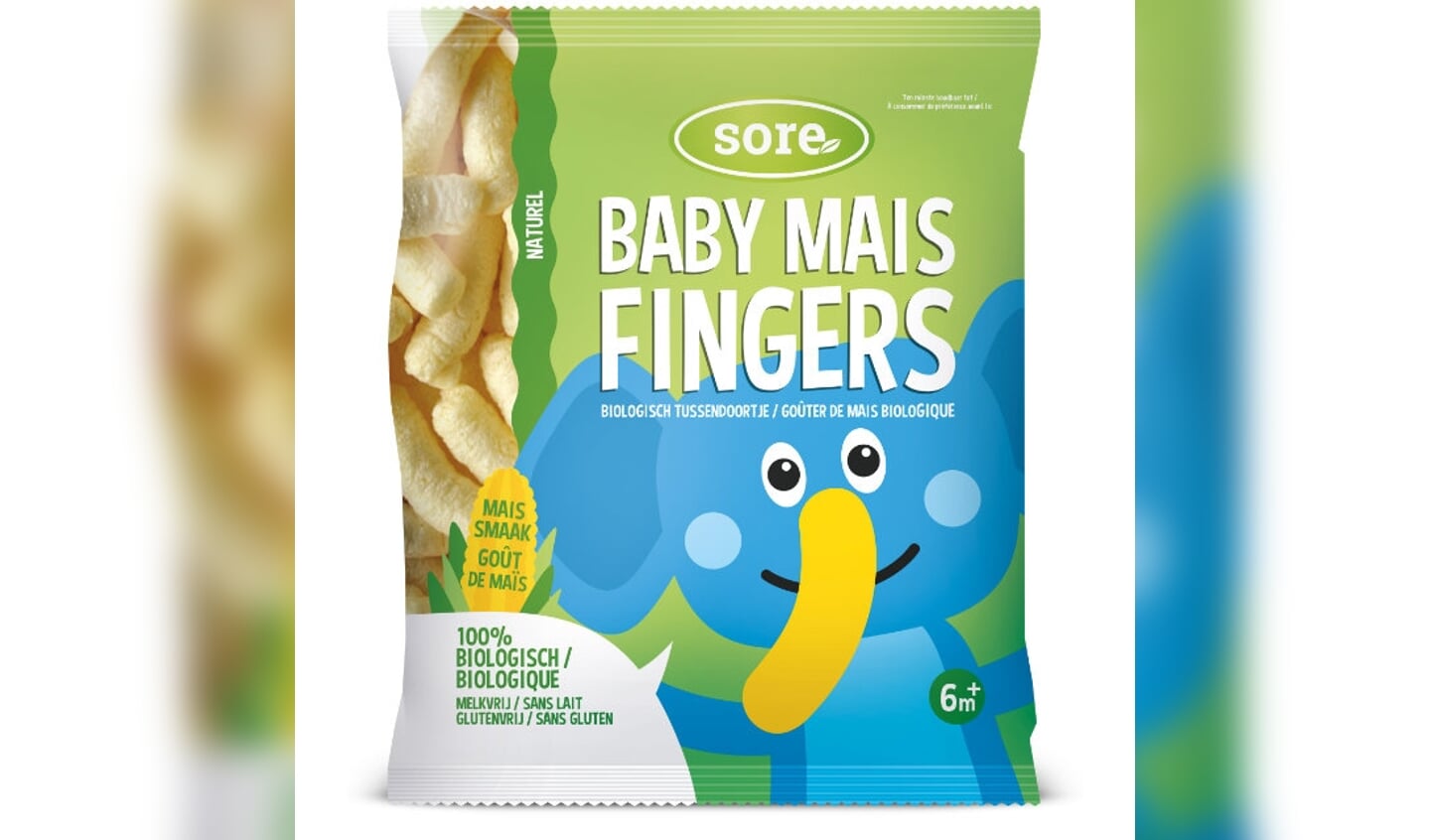 Sore Baby Mais Fingers: het gezonde tussendoortje