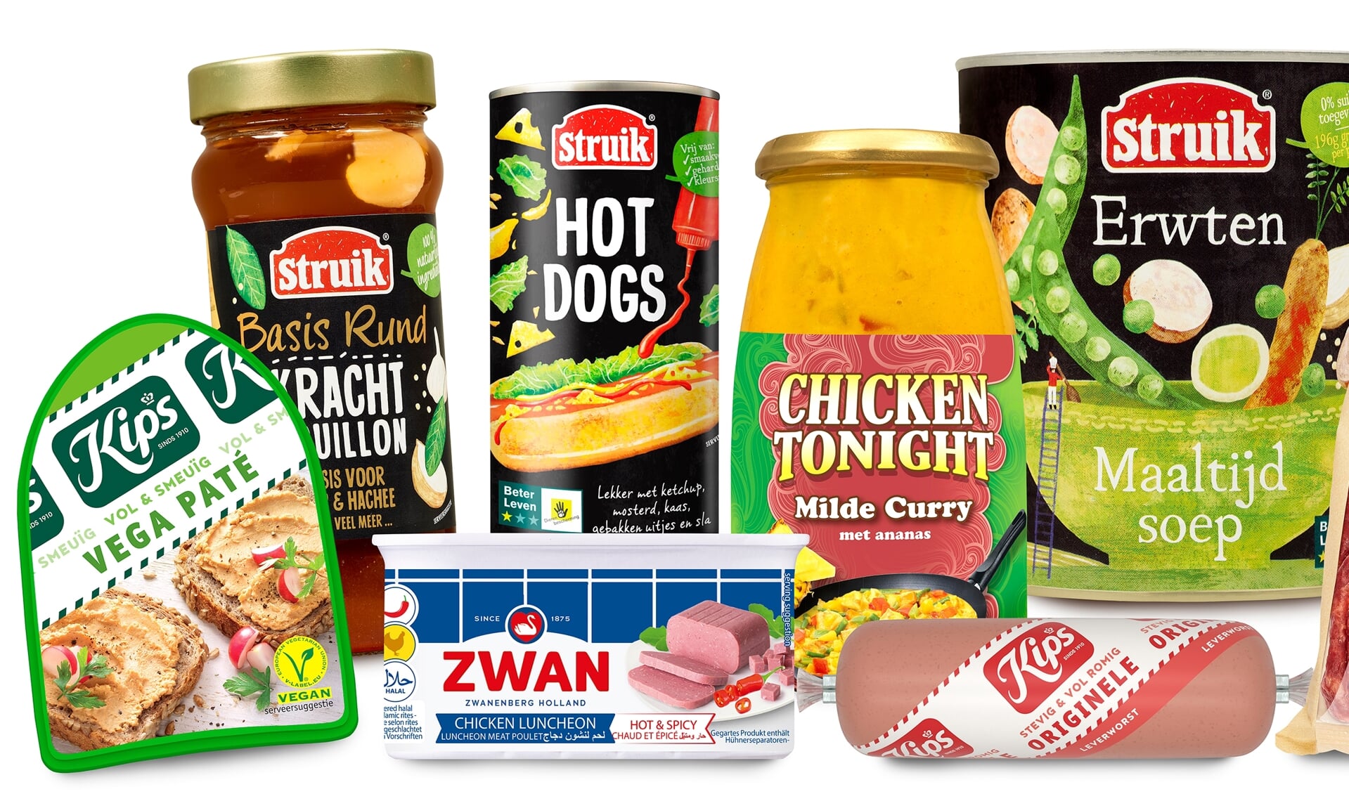 Zwanenberg Food Group en Struik Foods fuseren