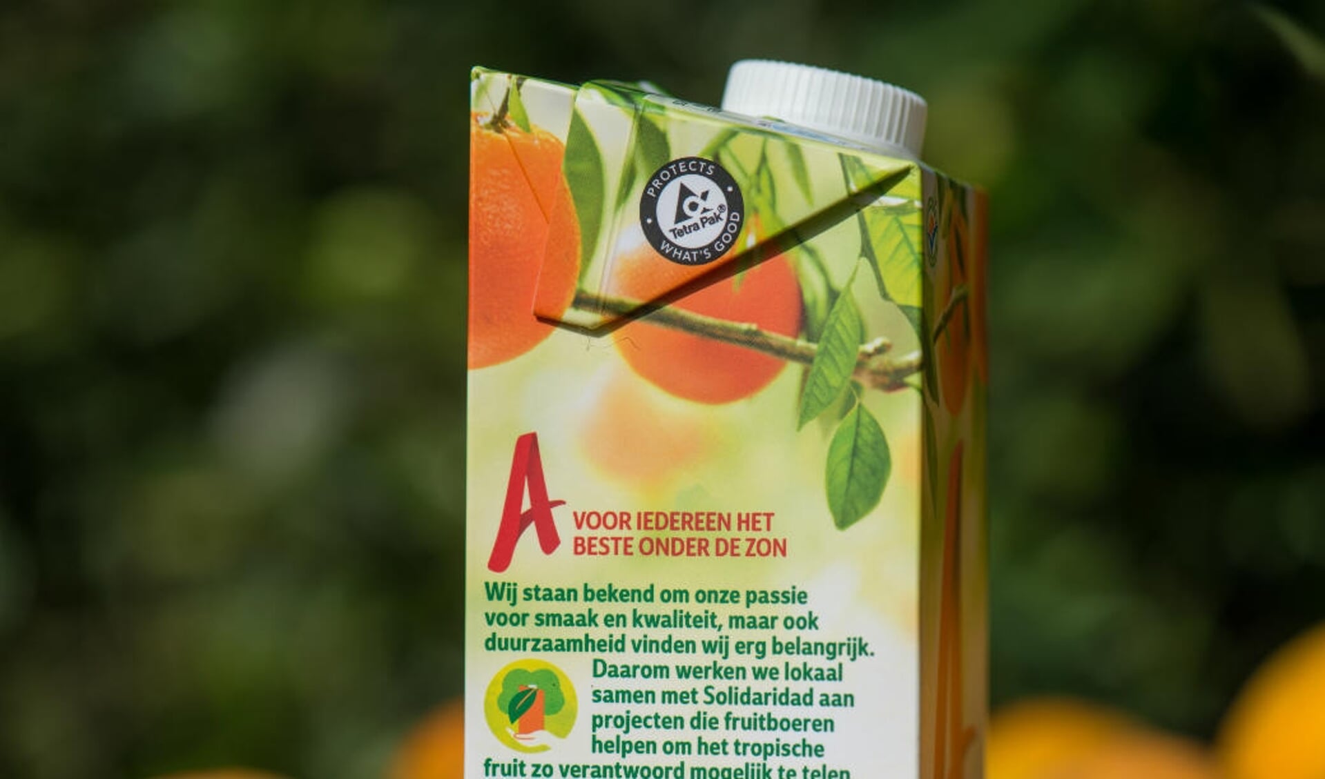 FrieslandCampina Riedel verduurzaamt Appelsientje