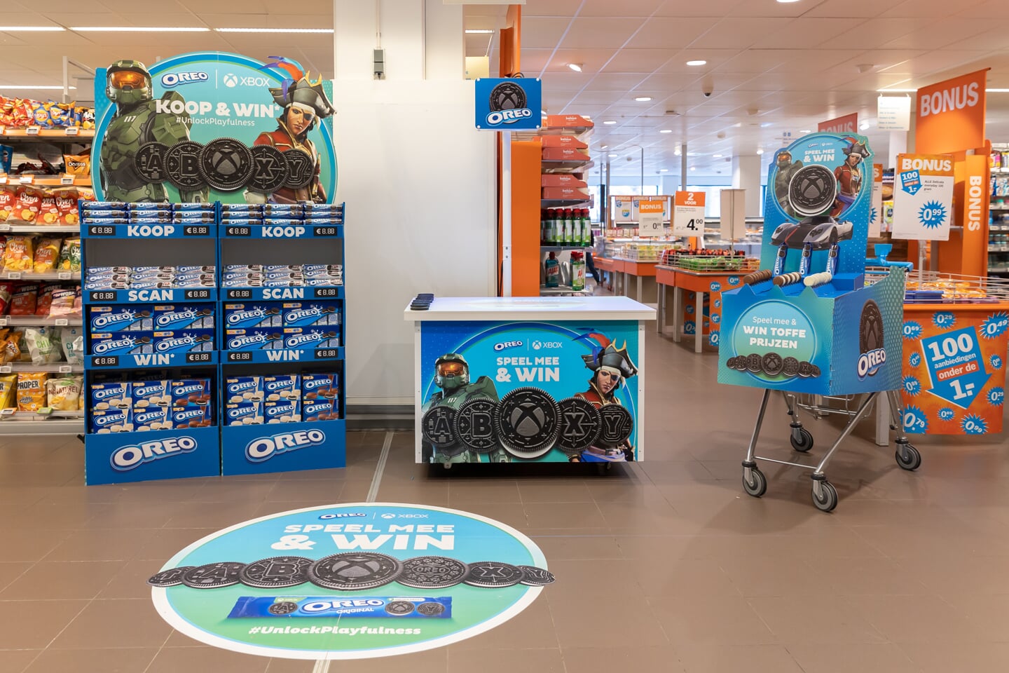 Met Oreo weet Mondelez een jonge doelgroep naar de koekcategorie te trekken. Daar dragen ook impactvolle activaties zoals deze met gameconsule Xbox aan bij.