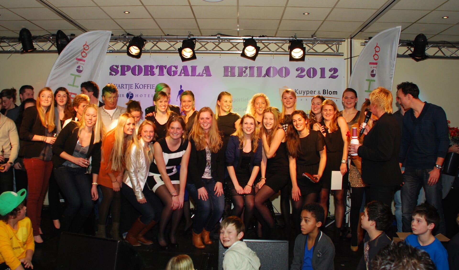 De winnaars van Sportgala 2012.