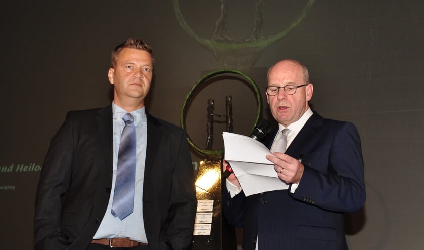 Mark Lindeman, algemeen directeur van Pictu en wethouder Fred Dellemijn.
