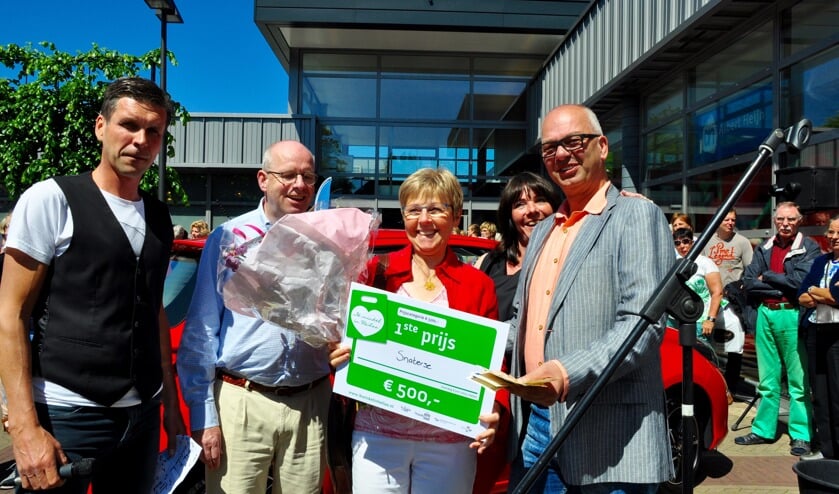Mevrouw Snaterse won 500 euro con