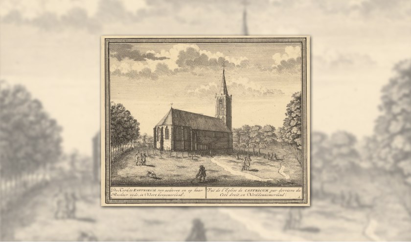Gravure dorpskerk