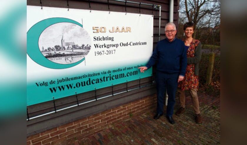 Peter Sibinga en Pauline van Vliet hebben alle vertrouwen in een prachtig jubileumjaar.
Foto Hans Boot.