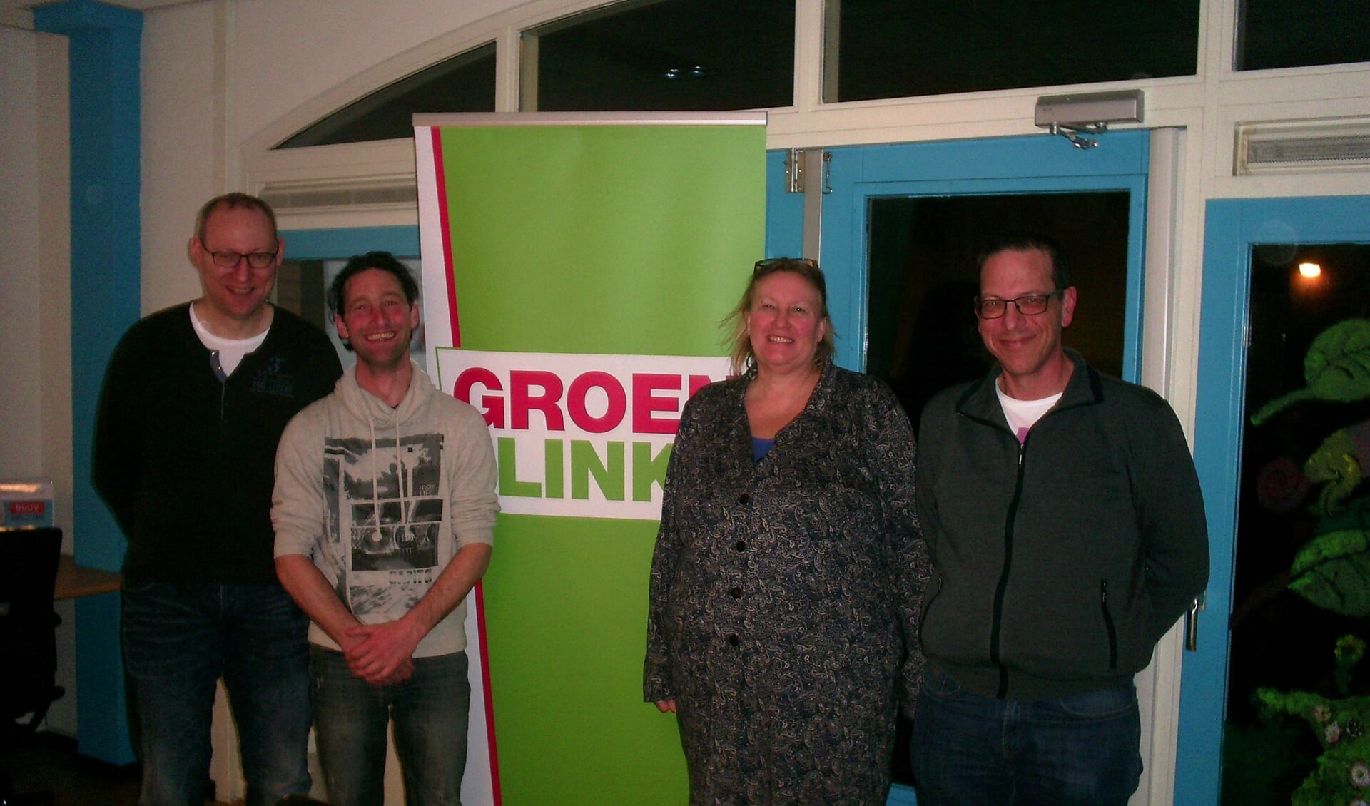 Jeroen Olsthoorn, Michel Lugas, Jacqueline Brethouwer en Jos Burger.