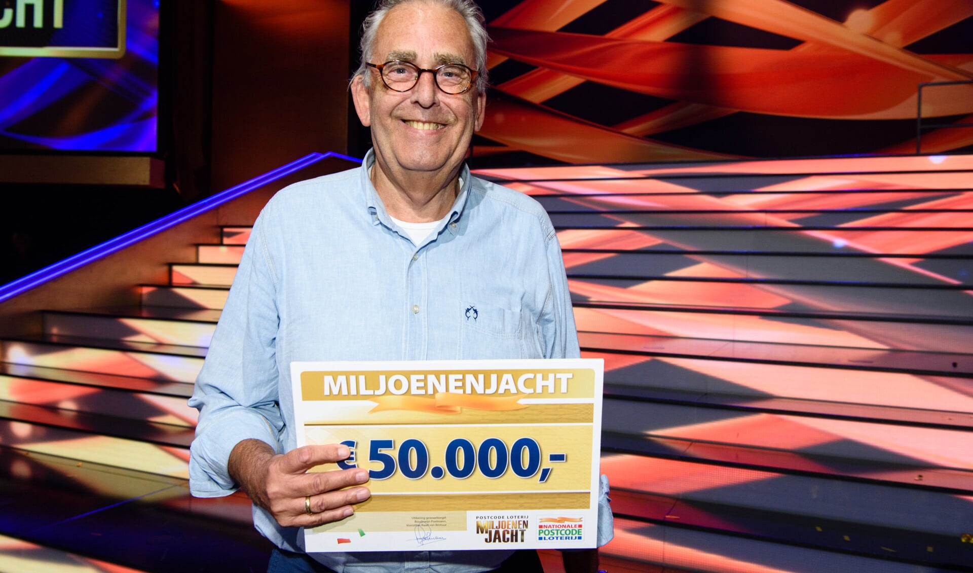 Jan uit Castricum wint 50.000 euro bij Postcode Loterij