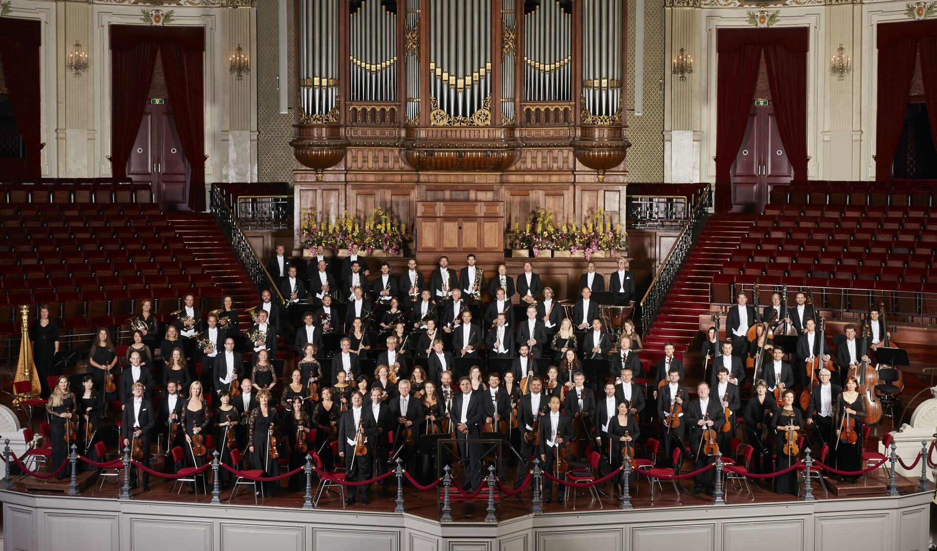 Het Concertgebouworkest. 
Foto: Anne Dokter.