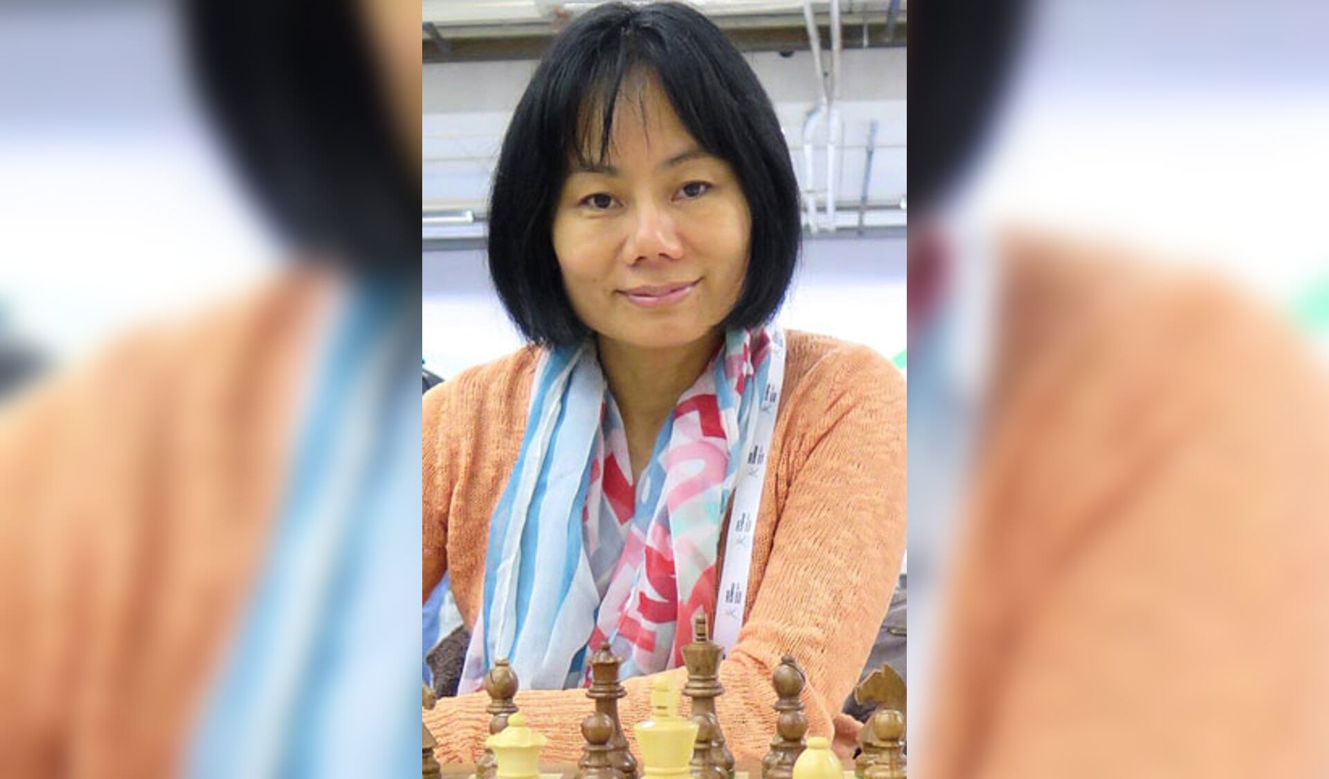 Peng, 13-voudig nationaal schaakkampioen bij de vrouwen