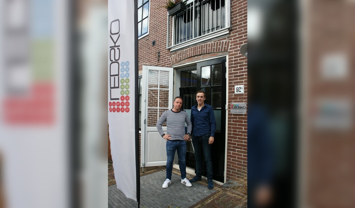 Aad Gul en Marco de Vries van Ledsko