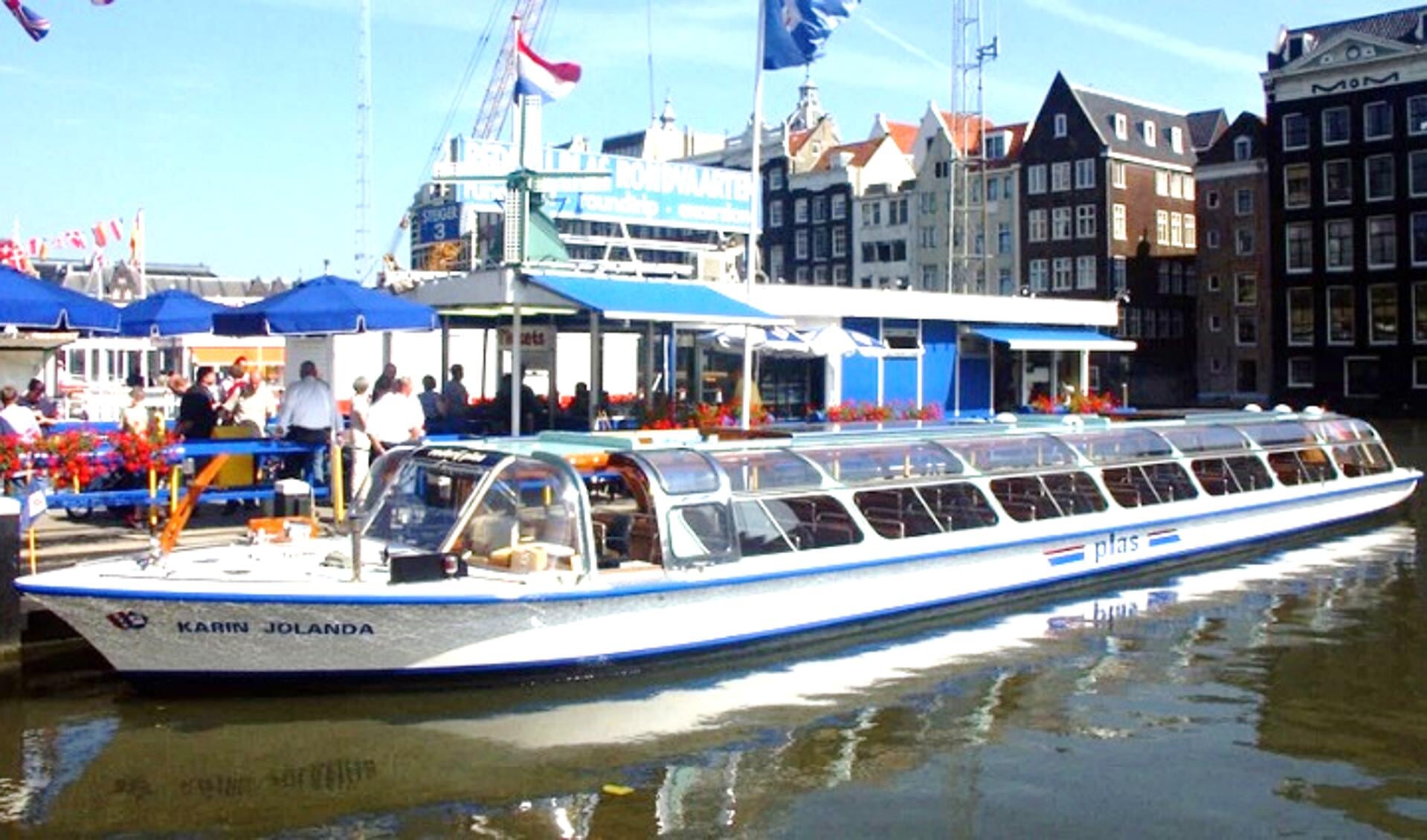 Rondvaart door de Amsterdamse grachten