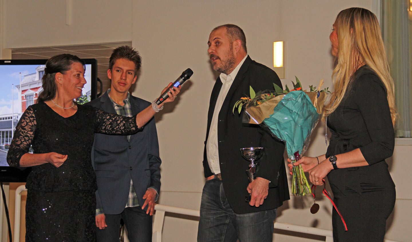 Frank Hooning (2x 1e op EK en Nederlands kampioen met CSV rolstoel handbal) - sporter 'Grenzeloos Actief'.