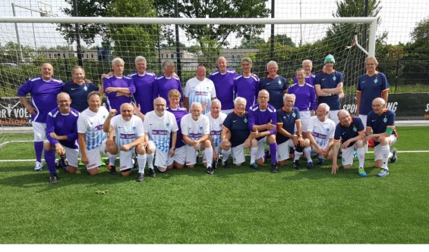 Walking Football team juni 2017