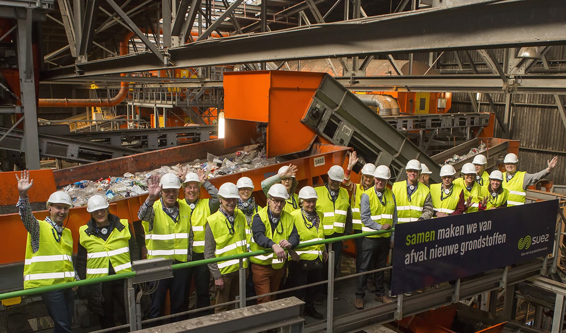 Indrukwekkende rondleiding bij PMD afvalverwerker SUEZ in Rotterdam
Fotografie: Anita Webbe