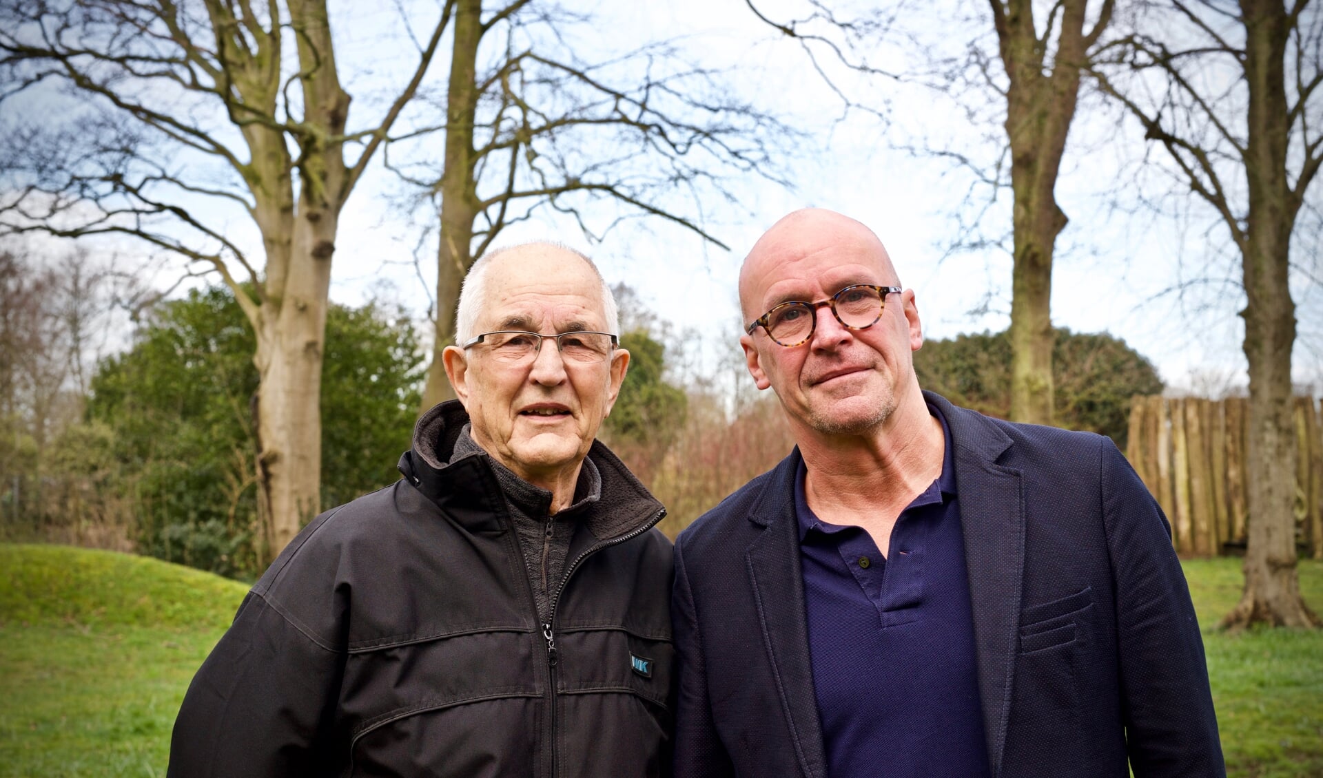 Piet Postma en Ron Kösters, beiden verbonden aan SGSH