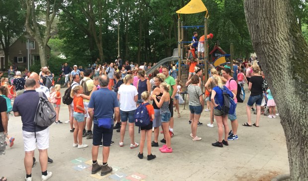 De lopers hadden er zin in en gaan zonder twijfel van start!