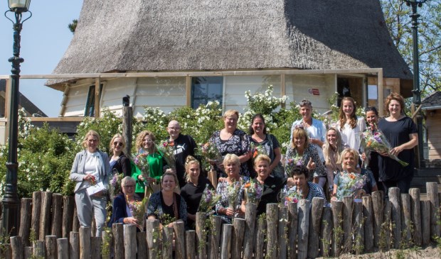 De dames hebben genoten van een heerlijke dag.