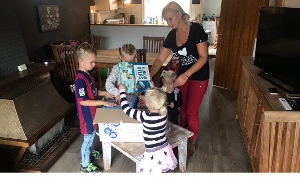 Linda Borg en haar kinderen staan bijna op straat.