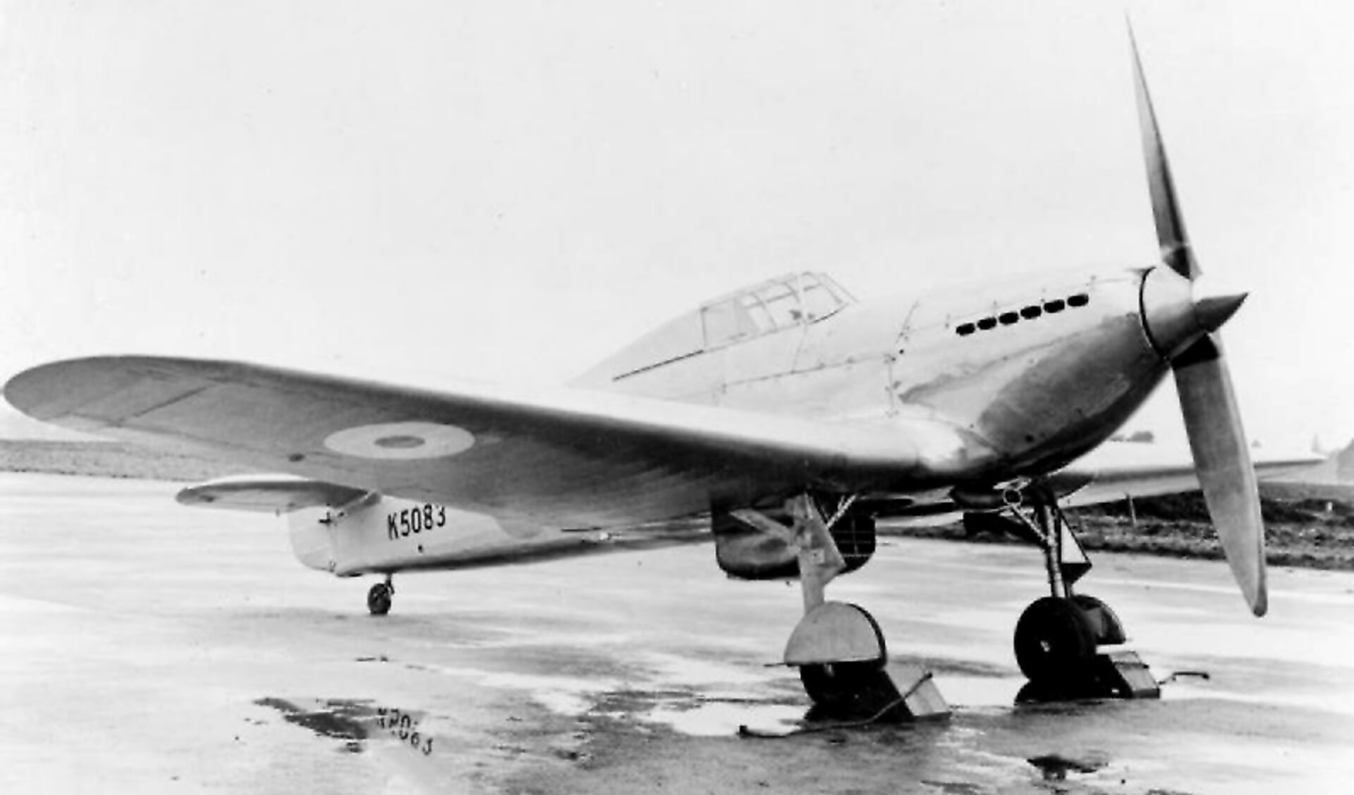 Een Hawker Hurricane