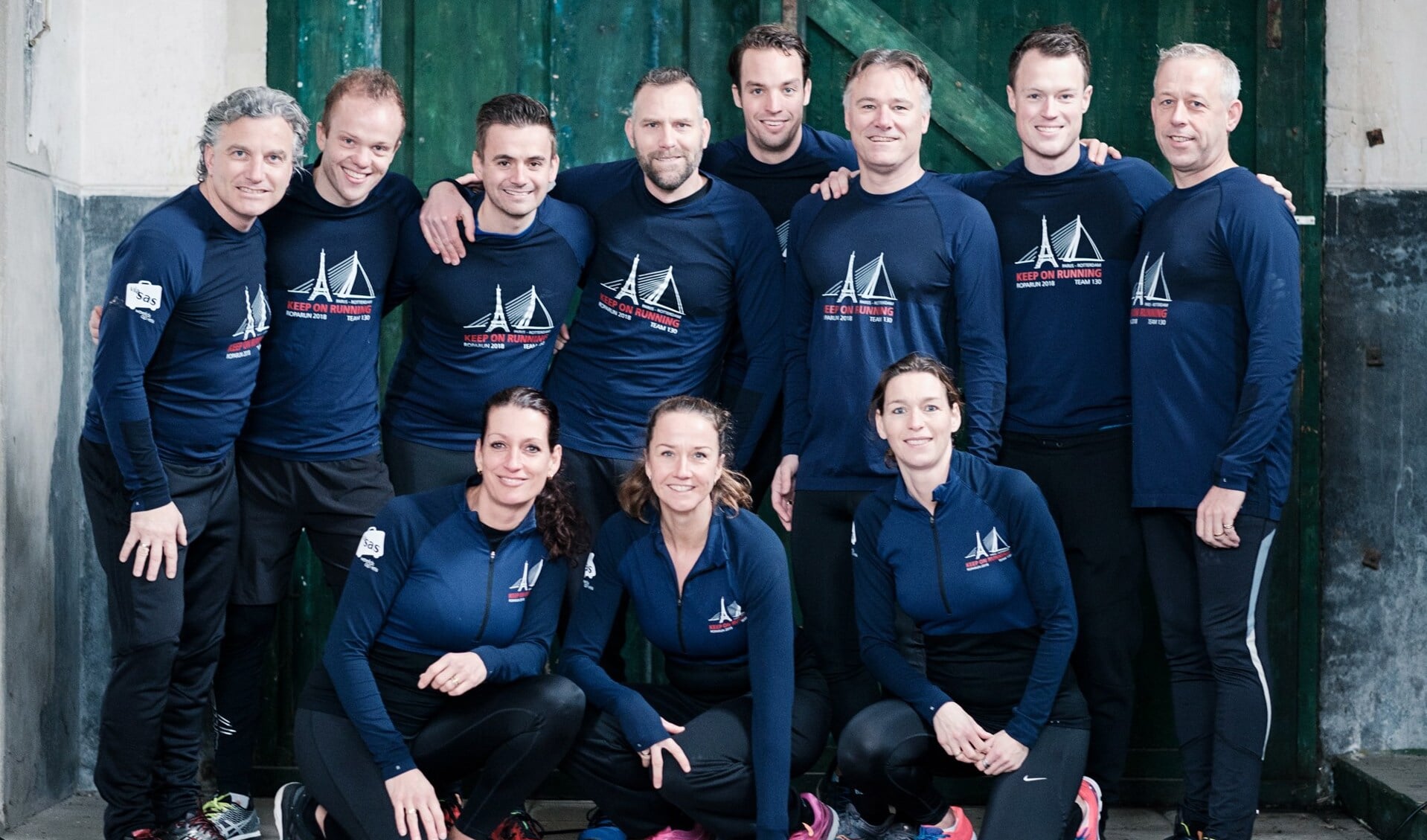 Team Keep on Running van Smit & Partners deed eerder dit jaar mee aan de Roparun.