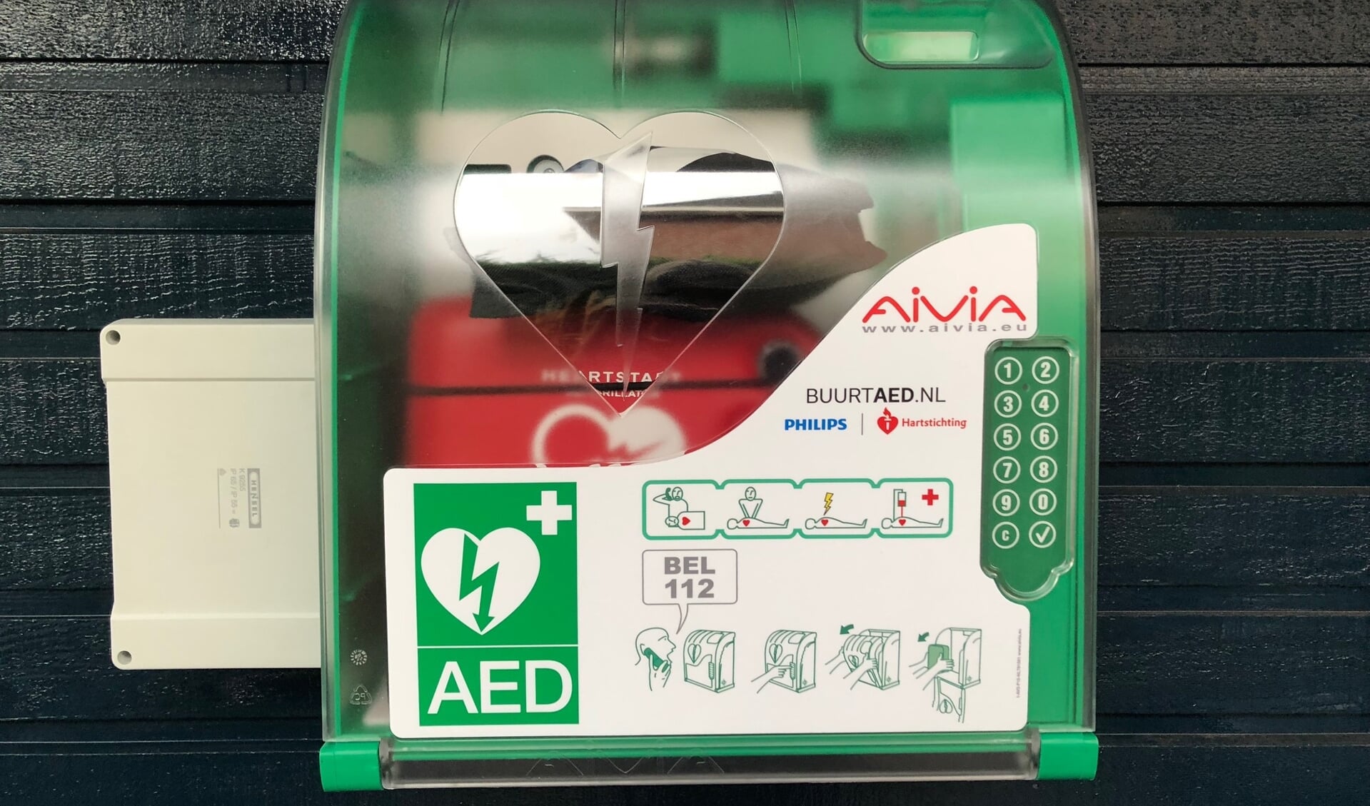 De AED op de Floraronde