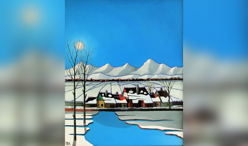 Een schilderij van Herbert Willems.
