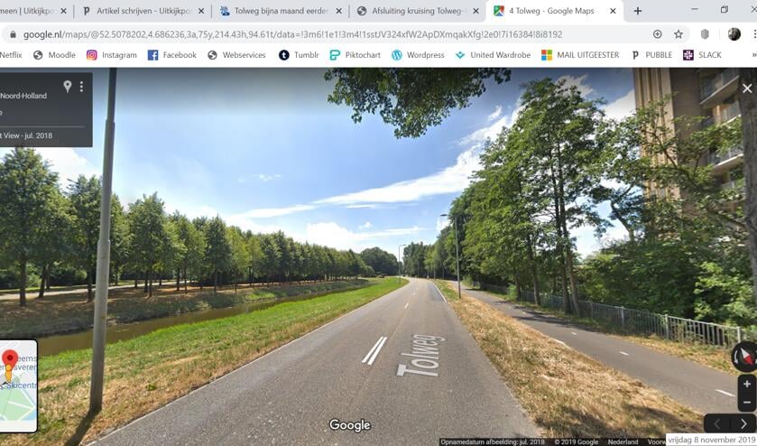 De Tolweg in Heemskerk