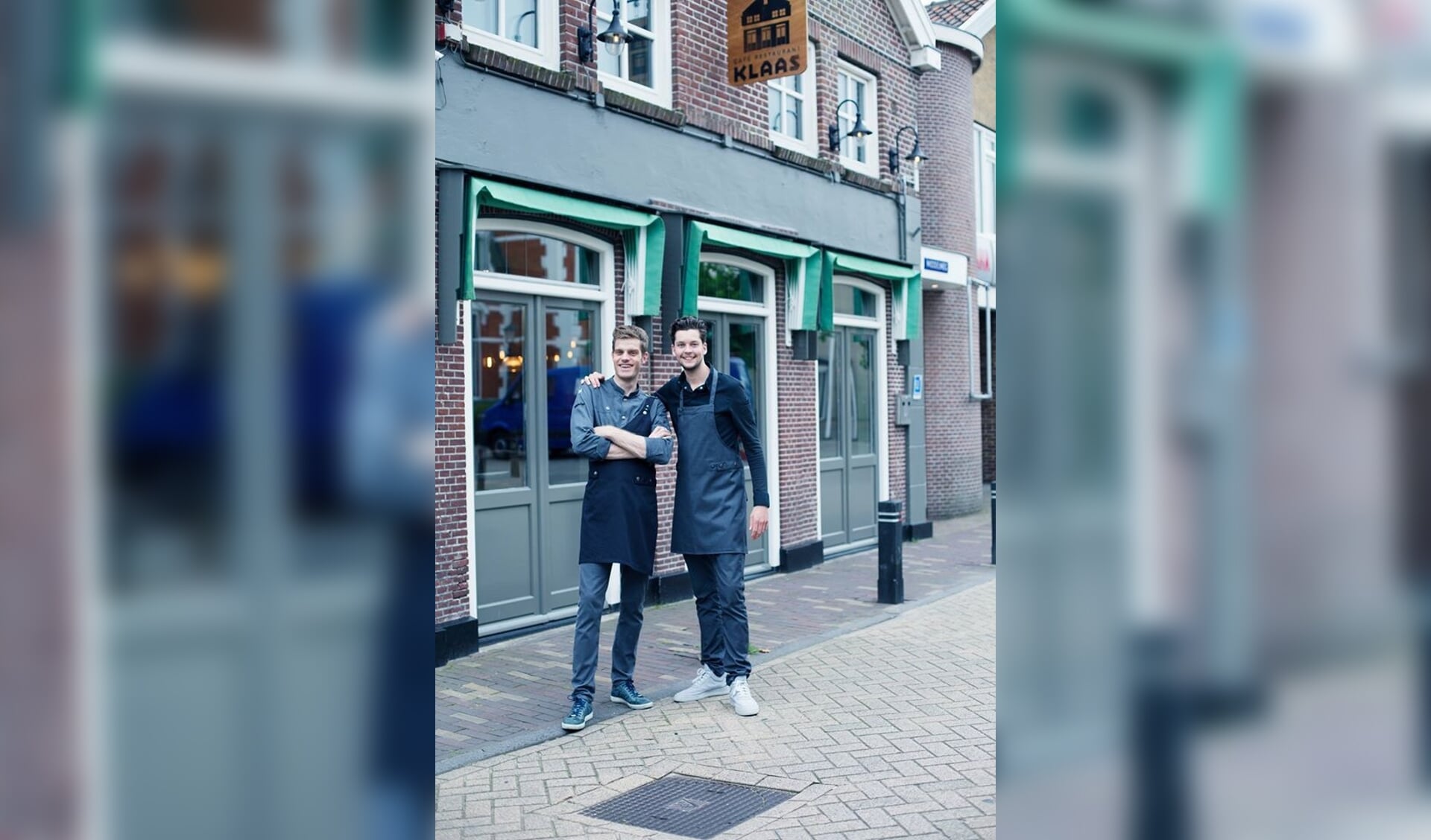 Chef Kok Jos Keijsper en Gastheer Niek Groen Café Restaurant Klaas