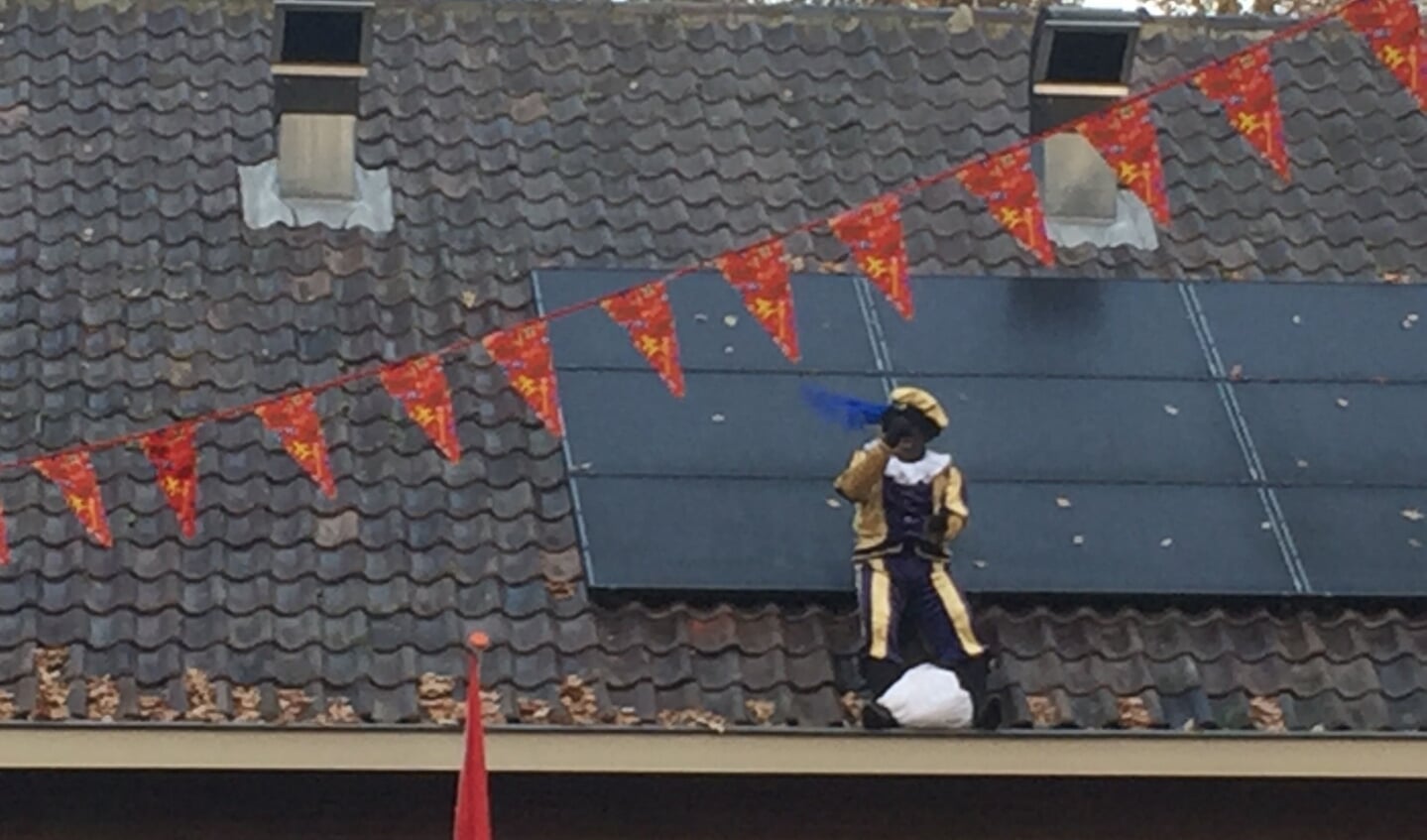 Piet op het dak!
