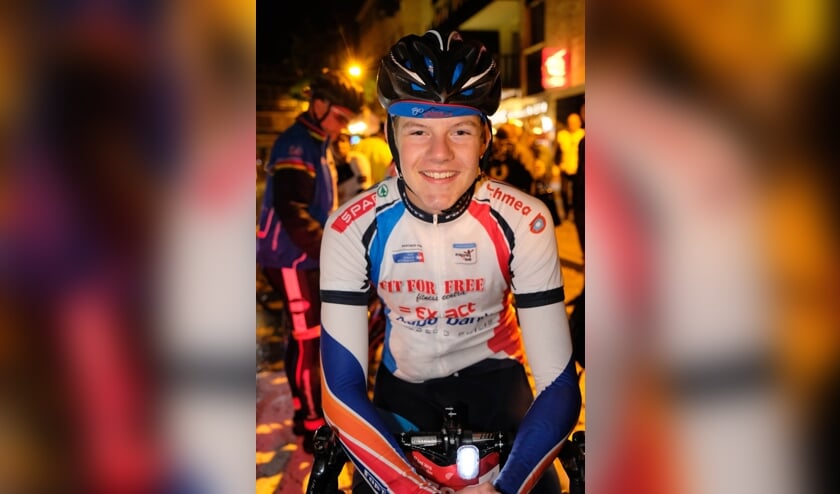 Lex Burgering (18 jaar) doet dit jaar voor de 7e keer mee aan de Alpe d'HuZes.