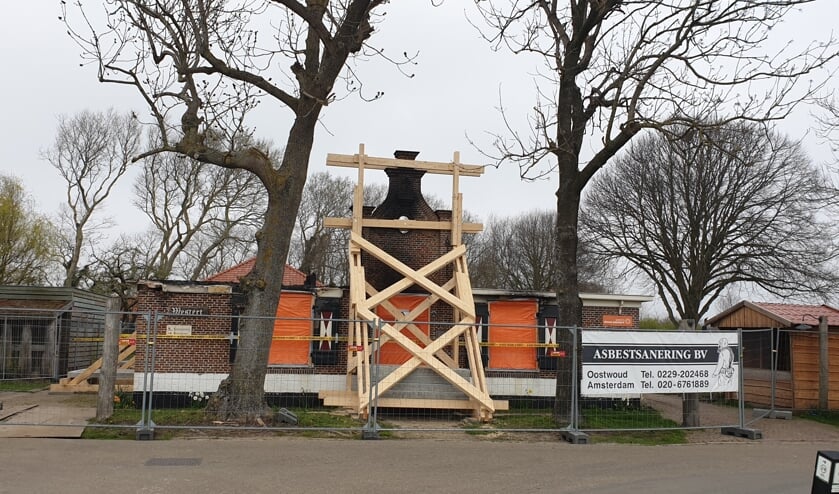 Het vertrouwde aangezicht blijft behouden bij de herbouw van de gasterij.