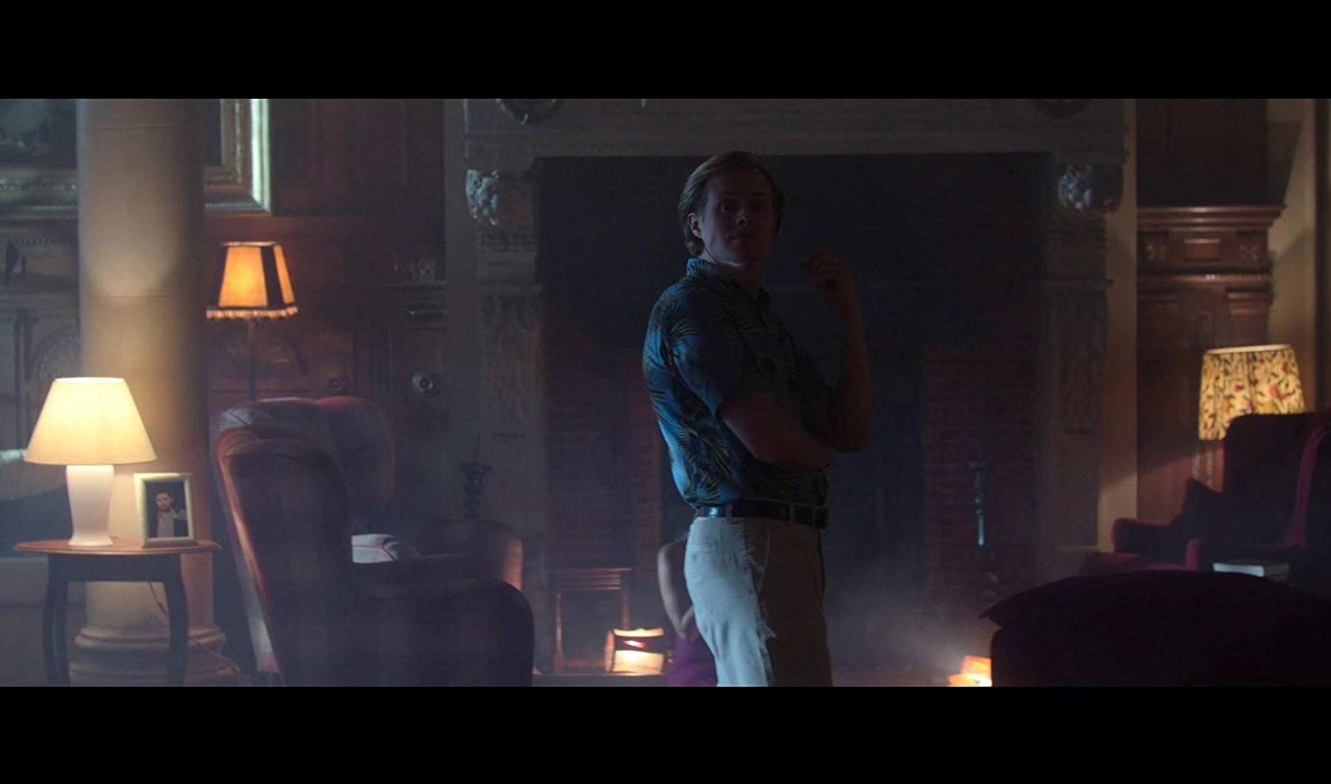 Een beeld uit 'The Relevator', waarin Torsten een duister karakter speelt.