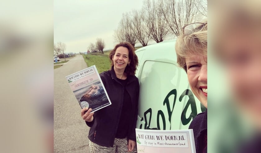 Doreen Dekker (links) en Ellen van Kaam (rechts)
