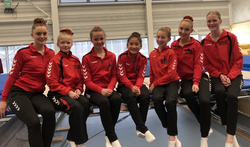 V.l.n.r.: Mila, Sjoerdje, Floortje, Yanne, Leanne, Brechtje & Silke.