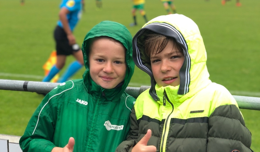 Joey en Stijn tijdens het ICGT toernooi in 2019. De jeugd heeft de toekomst.