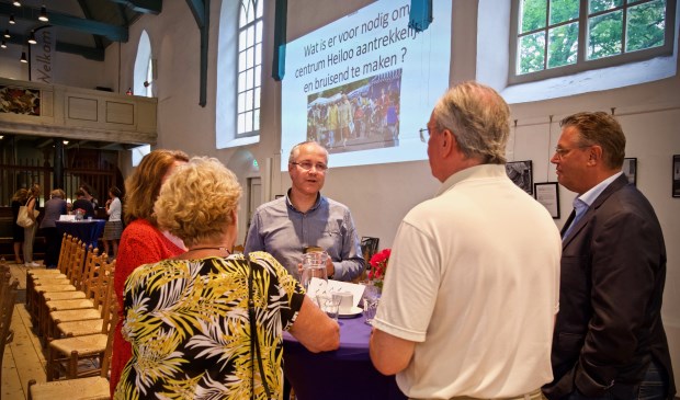 Veel ideeën kwamen ter tafel over hoe het dorpscentrum verlevendigd kan worden.