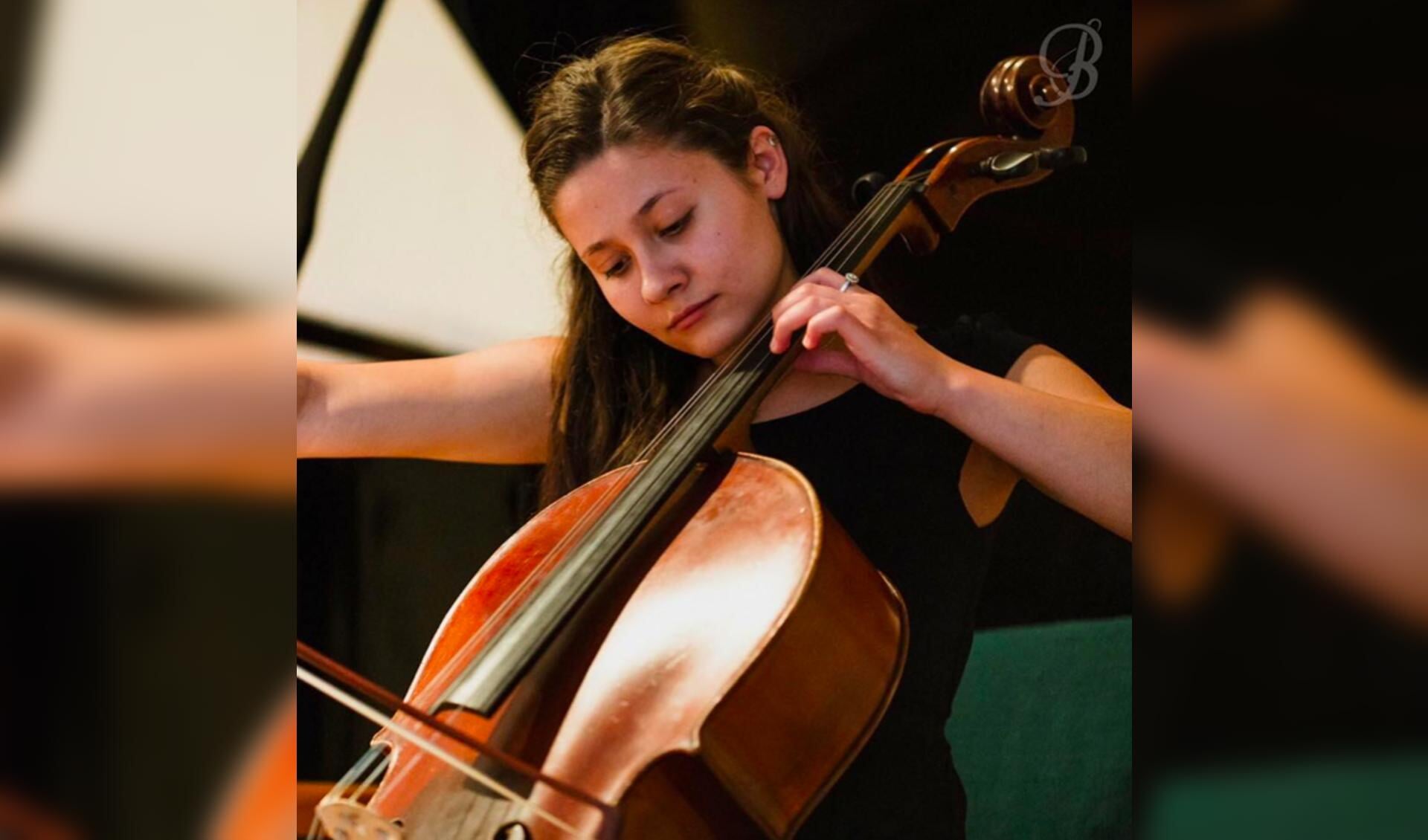 Celliste Emma Petruska uit Hongarije.