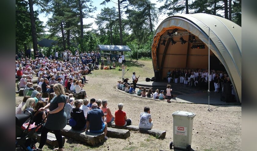 Het door De Skulpers georganiseerde festival trok veel bezoekers.