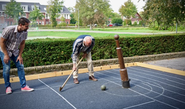 Dat viel niet mee dat Oud-Hollands kolfspel.