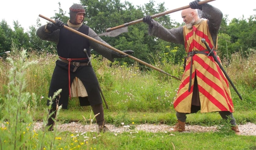 Ridders in gevecht