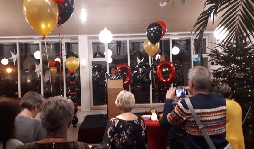 Burgemeester Wendy Verkleij sprak de aanwezigen toe