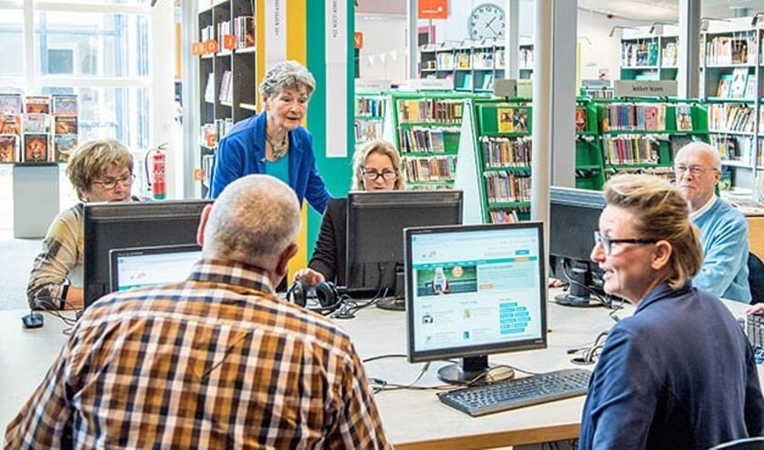 Tijdens de computervraagdagen worden er verschillende activiteiten georganiseerd in de bibliotheek.