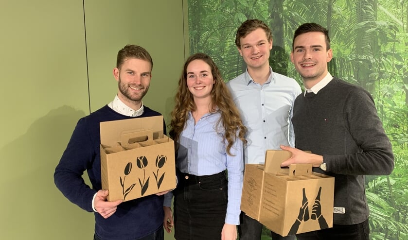 V.l.n.r.: Janno Groenendijk, Suzanne Nielen, Martijn Brouwer, Martijn Meereboer.