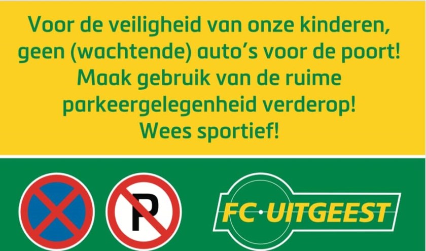 Het nieuwe waarschuwingsbord