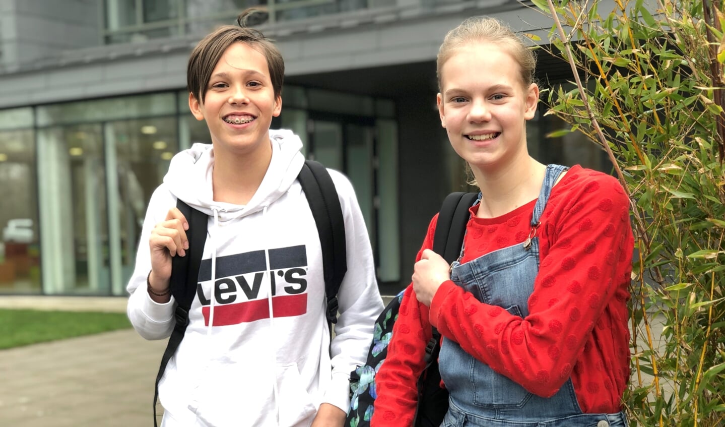 Fitz en Sophie kunnen niet wachten om op snowcamp te gaan.