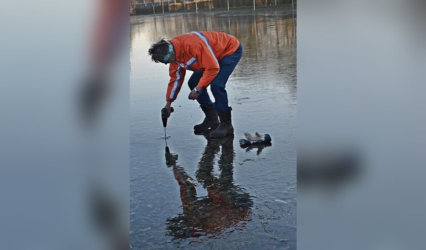 Nico Brantjes kennen we ook als ijsmeester van Uitgeest