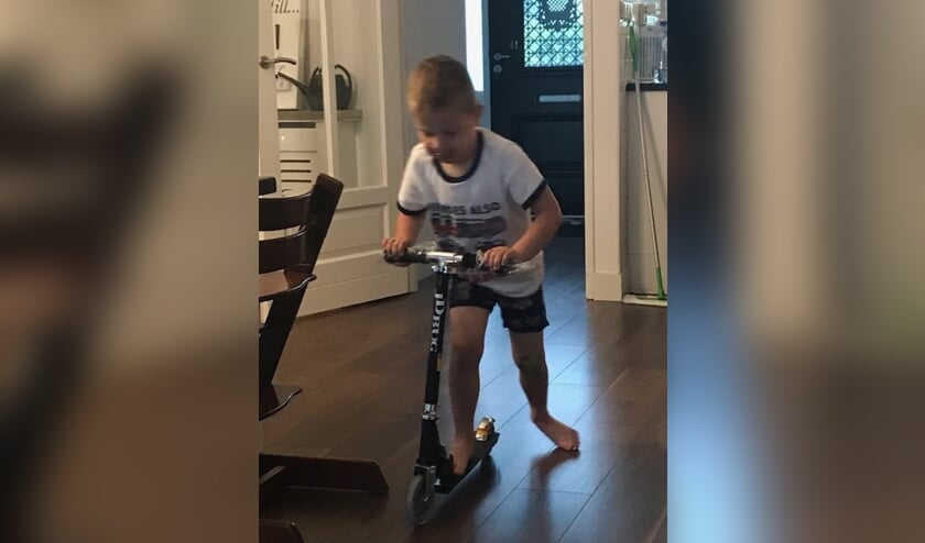 De step van Niels