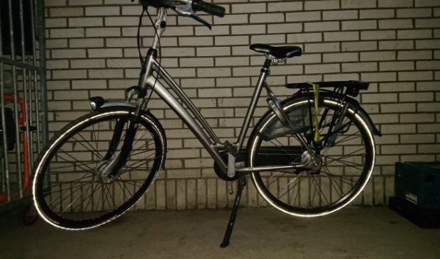 De gestolen fiets.
